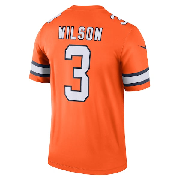 Russell Wilson Denver Broncos Nike Alternate Legend Jersey - Orange - Image 3
