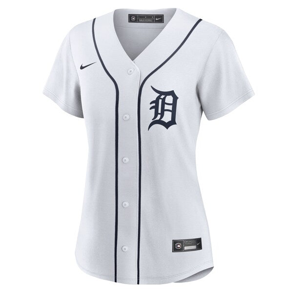 Riley Greene Detroit Tigers Nike Women's Home Replica Player Jersey - White - Image 2