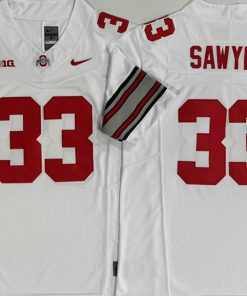 Jack Sawyer NCAA Ohio State Jack Sawyer Nike Vapor Limited Jersey