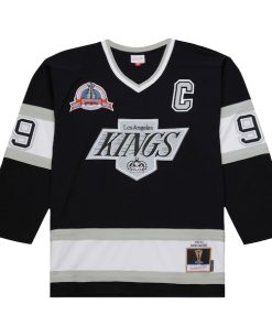 Alternative view of Wayne Gretzky Los Angeles Kings 1992-93 Power Play Jersey - Black