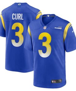 Kamren Curl Los Angeles Rams Nike  Game Jersey -  Royal
