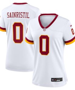 Mike Sainristil Washington Commanders Nike Women's Game Super Bowl Era Jersey - White