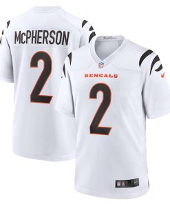 Evan McPherson Cincinnati Bengals Nike Game Player Jersey - White