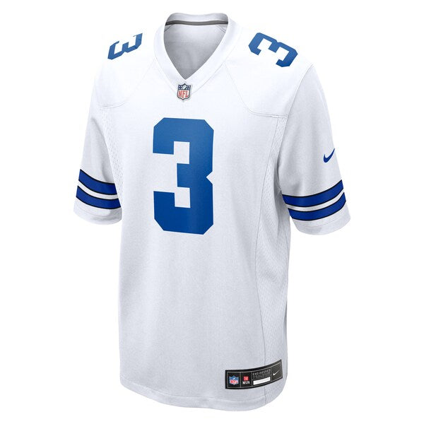 George Pickens Dallas Cowboys Nike Game Jersey - White/Navy - Image 6