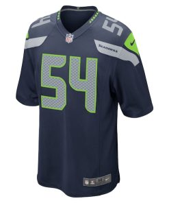 Alternative view of Bobby Wagner Seattle Seahawks Nike Game Team Jersey - College Navy
