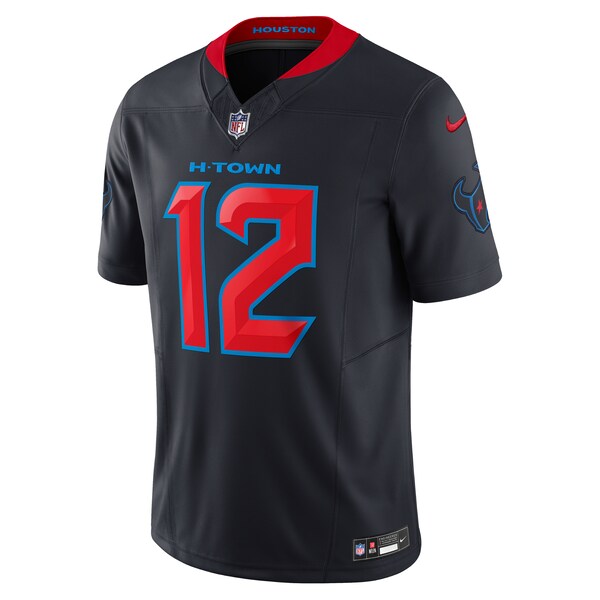 Nico Collins Houston Texans Nike Alternate 2 Vapor F.U.S.E. Limited Jersey - Navy - Image 2