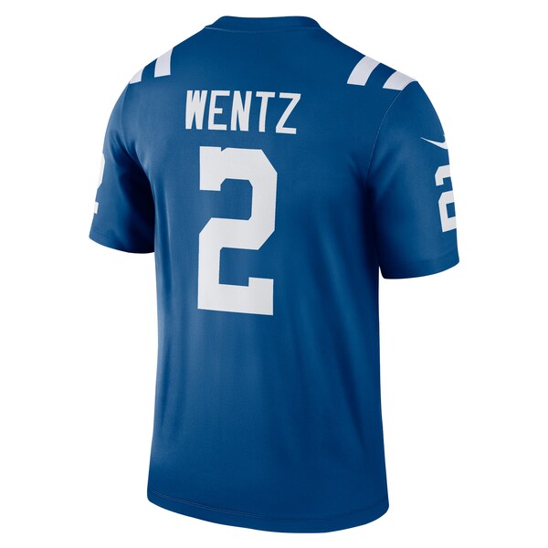 Carson Wentz Indianapolis Colts Nike Legend Jersey - Royal - Image 3