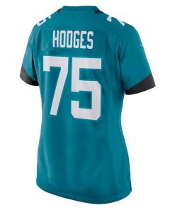 Alternative view of Cooper Hodges Jacksonville Jaguars Nike Women's  Game Jersey -  Teal