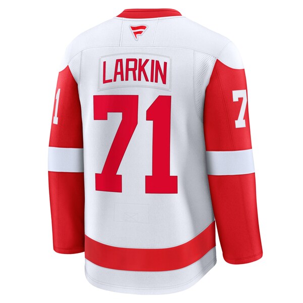 Dylan Larkin Detroit Red Wings Away Premium Jersey - White/Red - Image 4