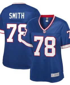 Bruce Smith Buffalo Bills NFL Pro Line Women's Retired Player Replica Jersey - Royal