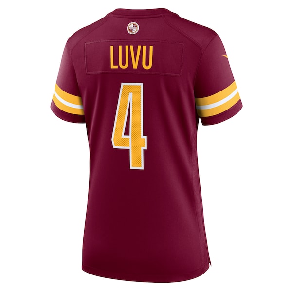 Frankie Luvu Washington Commanders Nike Women's Game Jersey - Burgundy - Image 3