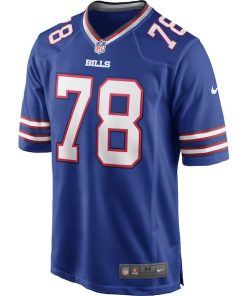 Alternative view of Bruce Smith Buffalo Bills Nike Game Retired Player Jersey - Royal