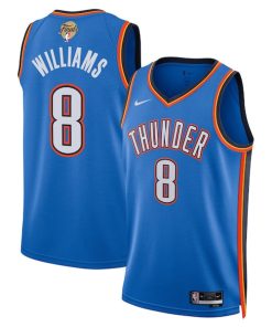 Jalen Williams Oklahoma City Thunder Nike Unisex 2025 NBA Finals Swingman Jersey - Icon Edition - Blue
