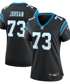 Michael Jordan Carolina Panthers Nike Women's Team Game Jersey - Black