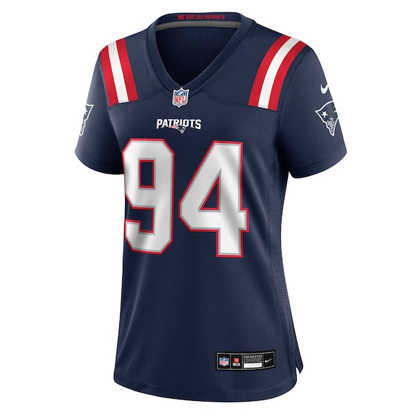 Cory Durden New England Patriots Nike Women's Team Game Jersey - Navy - Image 2