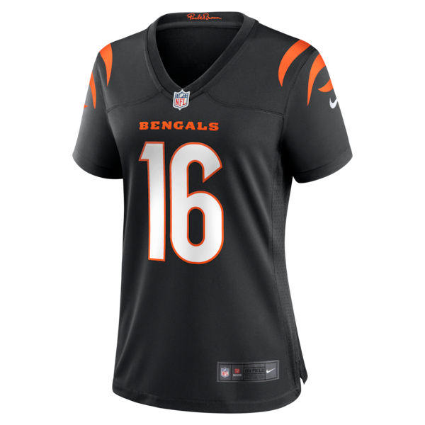 Joe Flacco Cincinnati Bengals Nike Women's Team Game Jersey - Black - Image 2