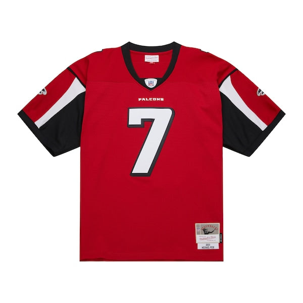 Michael Vick Atlanta Falcons 2003 Legacy Replica Jersey - Red - Image 2