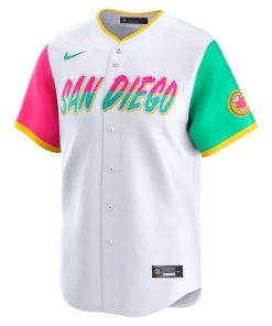 Alternative view of San Diego Padres Nike City Connect Limited Jersey - White