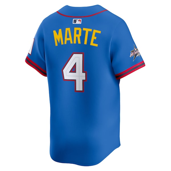 Ketel Marte National League Nike 2025 All-Star Edition Limited Player Jersey - Blue - Image 3