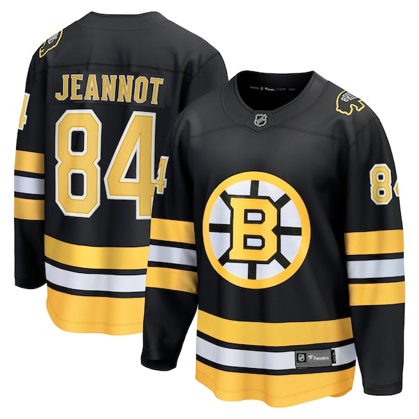 Tanner Jeannot Boston Bruins Home Breakaway Player Jersey - Black