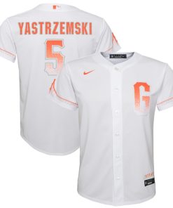 Mike Yastrzemski San Francisco Giants Nike Youth City Connect Replica Player Jersey - White