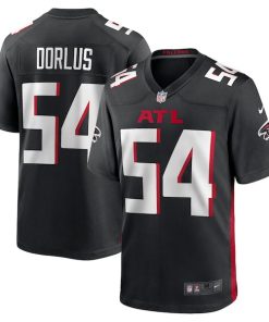 Brandon Dorlus Atlanta Falcons Nike Team Game Jersey -  Black