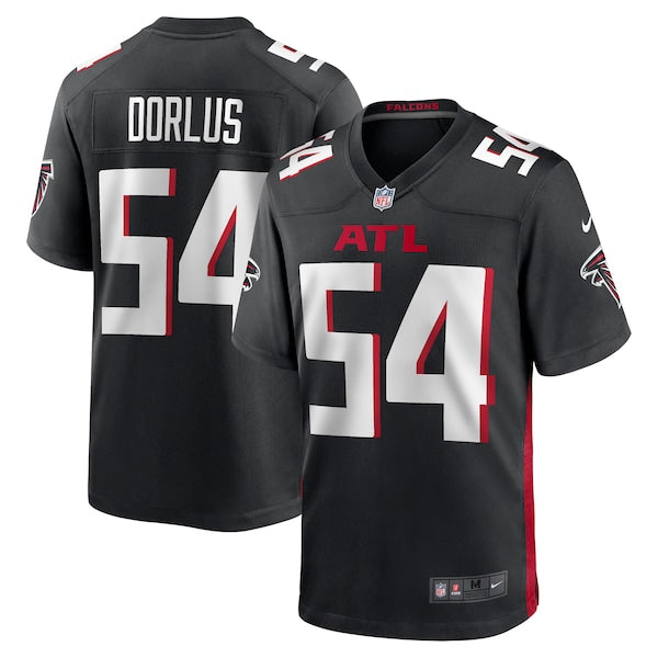 Brandon Dorlus Atlanta Falcons Nike Team Game Jersey - Black