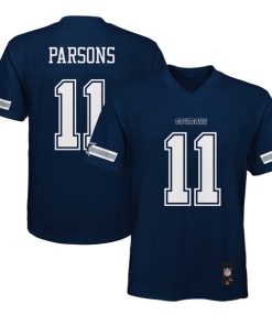 Micah Parsons Dallas Cowboys Youth Replica Player Jersey - Navy
