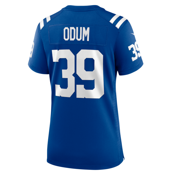 George Odum Indianapolis Colts Nike Women's Team Game Jersey - Royal - Image 3