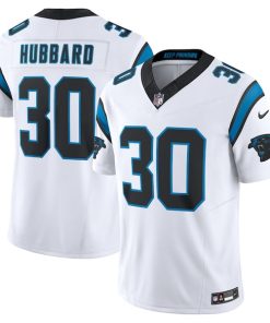 Chuba Hubbard Carolina Panthers Nike  Vapor F.U.S.E. Limited Jersey - White