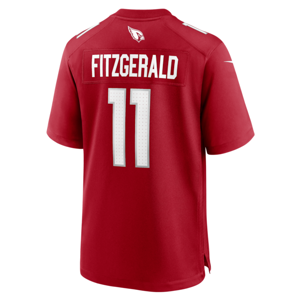 Larry Fitzgerald Arizona Cardinals Nike Team Retired Game Jersey - Cardinal - Image 3