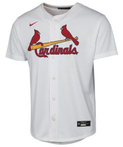 Alternative view of St. Louis Cardinals Nike Youth Home Replica Jersey - White