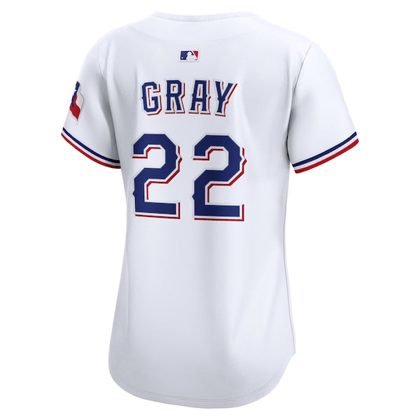 Jon Gray Texas Rangers Nike Women's Home Limited Player Jersey - White - Image 3