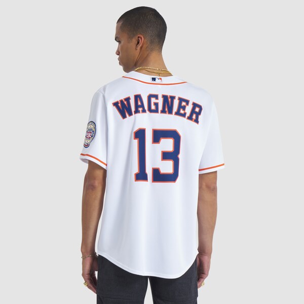 Billy Wagner Houston Astros Nike 2025 Baseball Hall of Fame Name & Number Retired Replica Jersey - White - Image 2