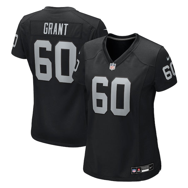 Charles Grant Las Vegas Raiders Nike Women's Team Game Jersey - Black