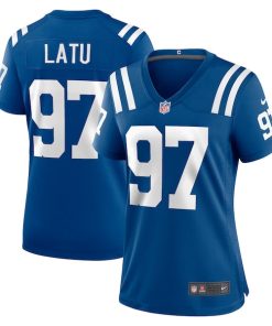 Laiatu Latu Indianapolis Colts Nike Women's Game Jersey -  Royal