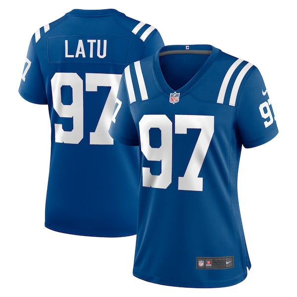 Laiatu Latu Indianapolis Colts Nike Women's Game Jersey - Royal