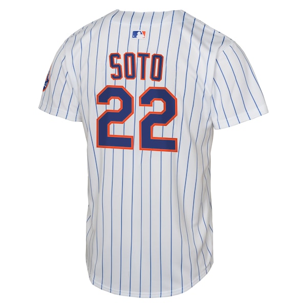 Juan Soto New York Mets Nike Youth Home Limited Player Jersey - White - Image 3