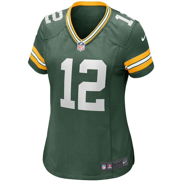 Aaron Rodgers Green Bay Packers Nike Women's Player Jersey - Green - Image 7