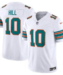 Tyreek Hill Miami Dolphins Nike Alternate Vapor F.U.S.E. Limited Jersey - White