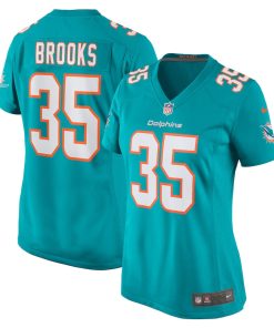 Christopher Brooks Miami Dolphins Nike Women's Team Game Jersey -  Aqua