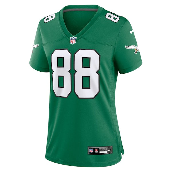 Dallas Goedert Philadelphia Eagles Nike Women's Alternate Game Jersey - Kelly Green - Image 2