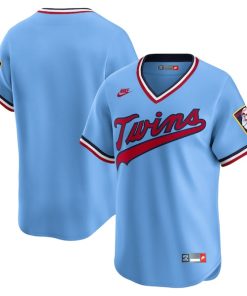 Minnesota Twins Nike Cooperstown Collection Limited Jersey - Light Blue