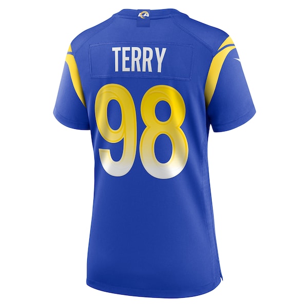 Da'Jon Terry Los Angeles Rams Nike Women's Team Game Jersey - Royal - Image 3