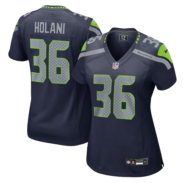 George Holani Seattle Seahawks Nike Women's Team Game Jersey - College Navy