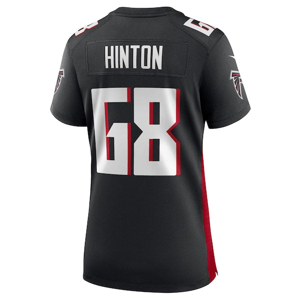 Kyle Hinton Atlanta Falcons Nike Women's Team Game Jersey - Black - Image 5