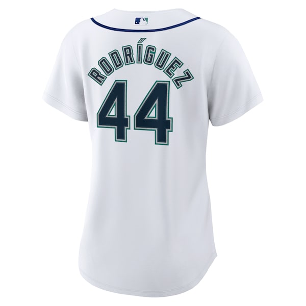 Julio Rodriguez Seattle Mariners Nike Women's Home Replica Player Jersey - White - Image 3