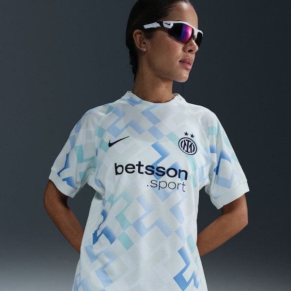 Inter Milan Nike Women's 2025/26 Away Replica Jersey - Aqua - Image 3