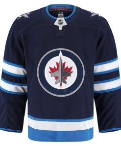 Alternative view of Winnipeg Jets  Home Authentic Pro Jersey - Navy