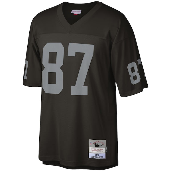 Dave Casper Las Vegas Raiders Legacy Replica Jersey - Black - Image 2